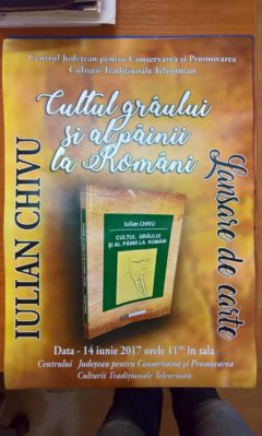 Lansare de carte „Cultul grâului și al pâinii la români”