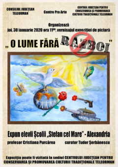 Vernisaj expozitie de pictura „O lume  fără război”