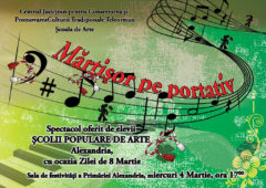 Martisor pe portativ